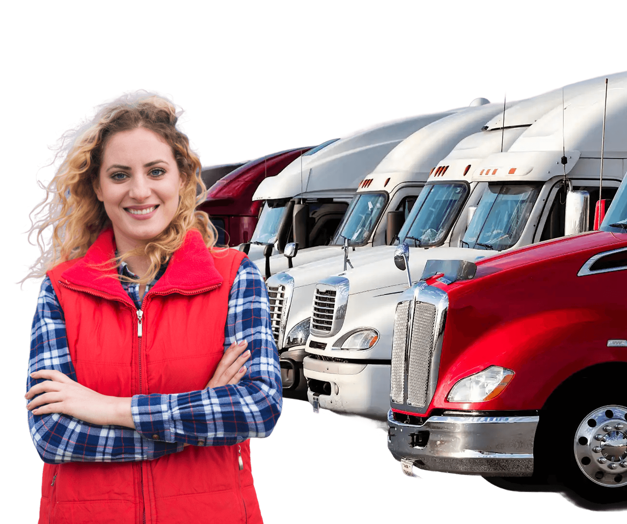 Hero image for trucking business